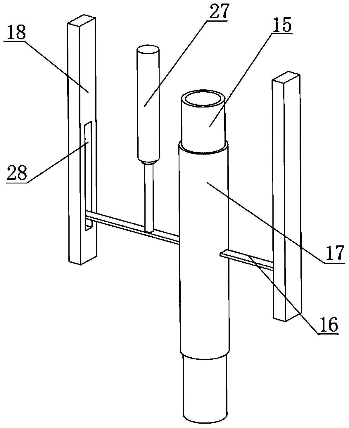 Paint spraying device for processing electronic product
