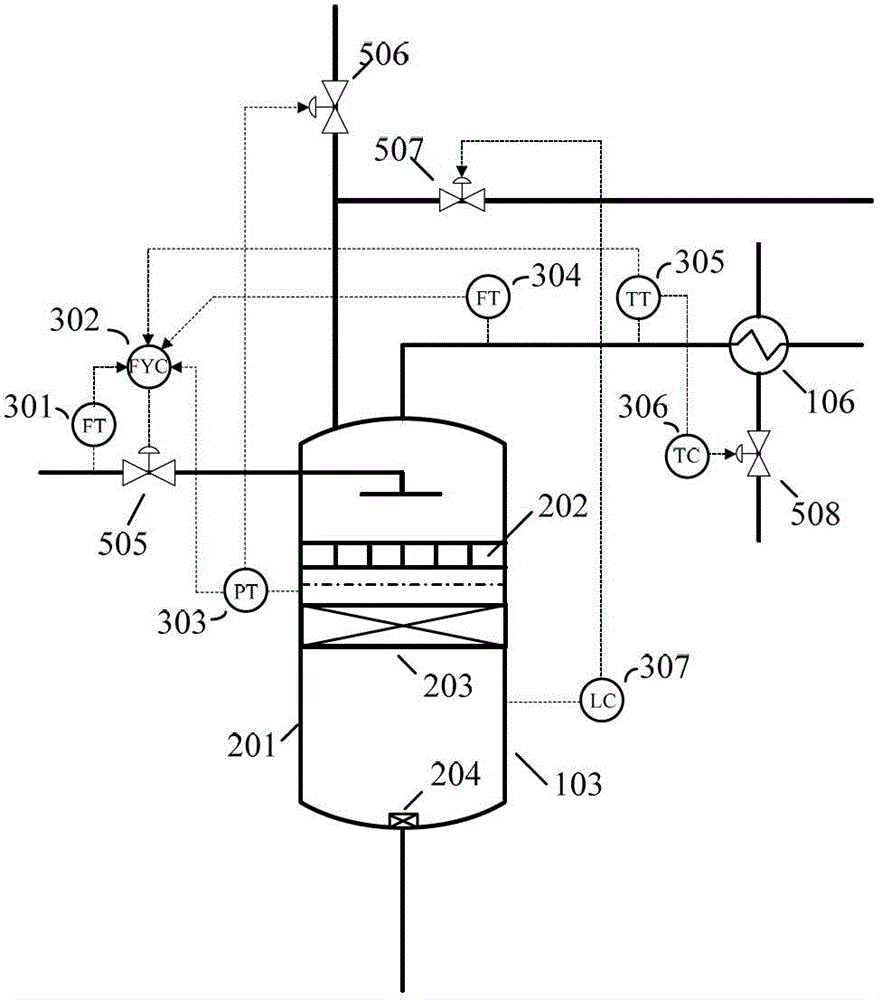 System and method for re-condensing boil off gas (BOG) of liquefied natural gas