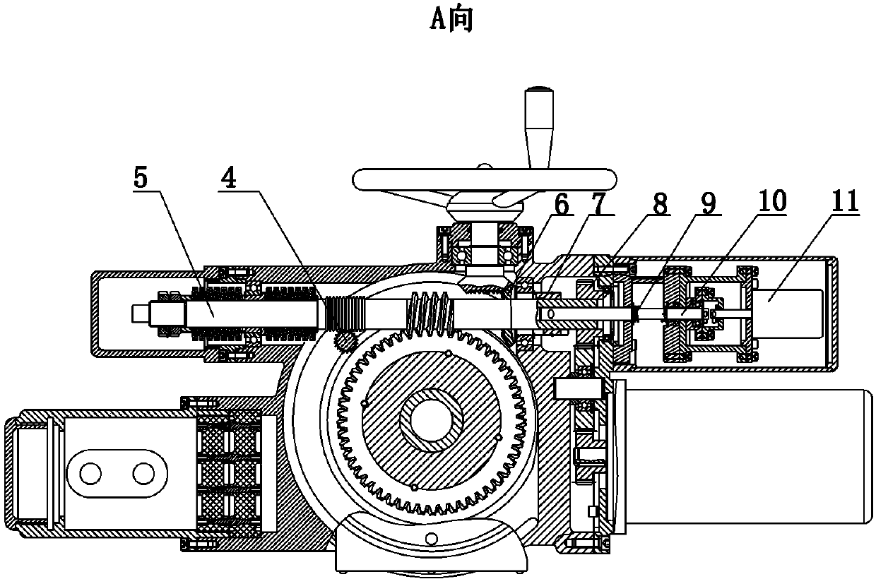 Electric device for integrated intelligent valve