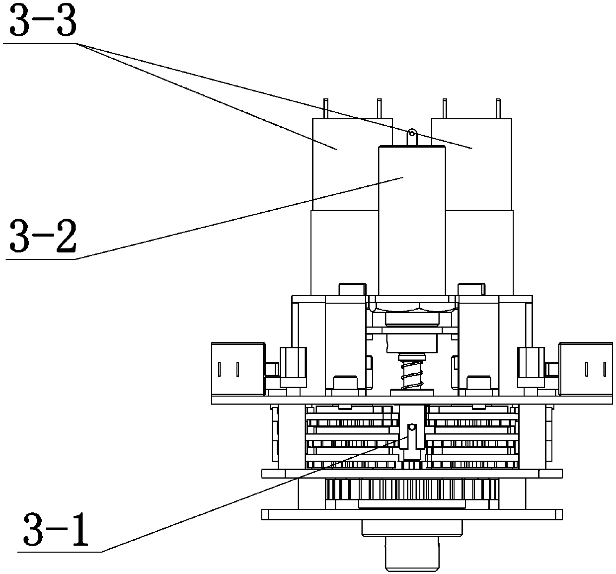 Electric device for integrated intelligent valve