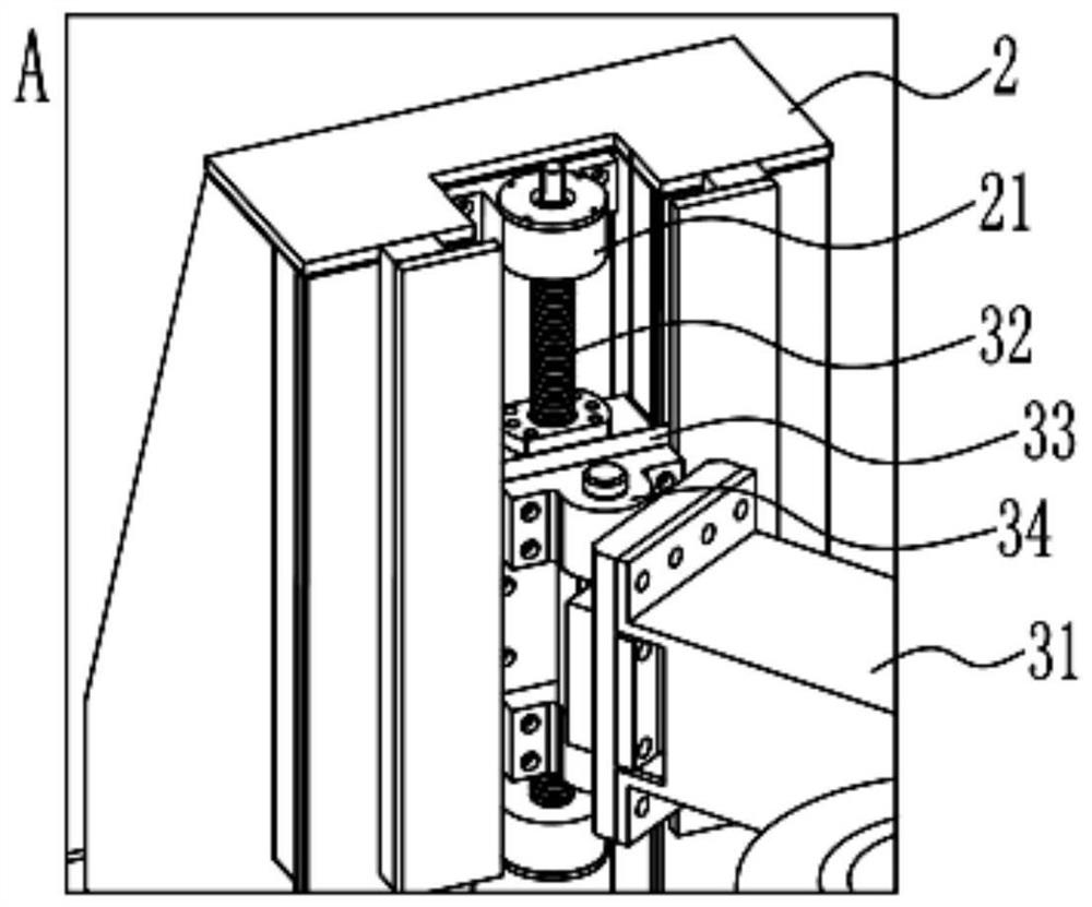 Dismounting and tightening equipment for valve connecting bolt