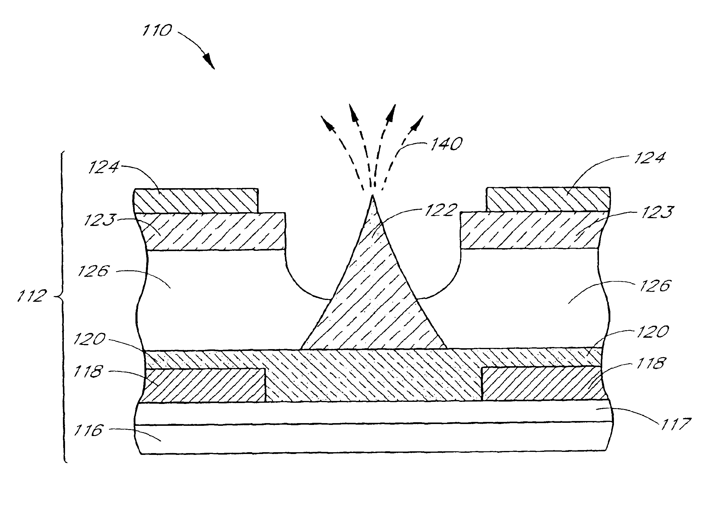 Nitrogen and phosphorus doped amorphous silicon as resistor for field emission display device baseplate