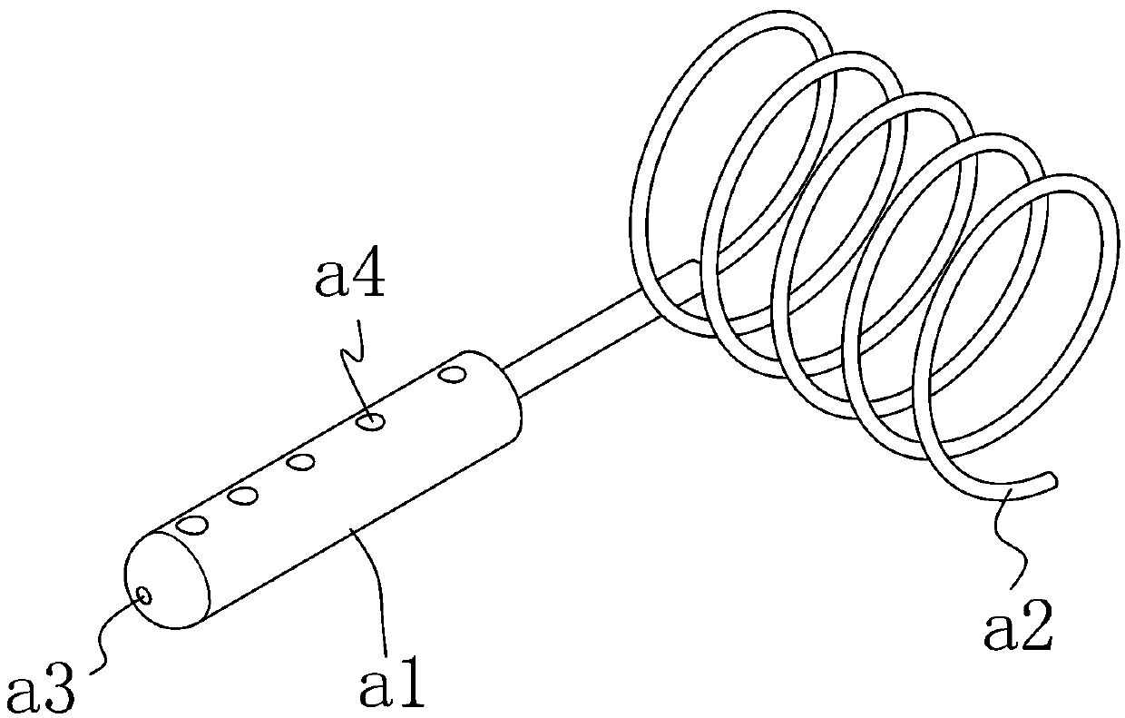 A female vaginal spray device