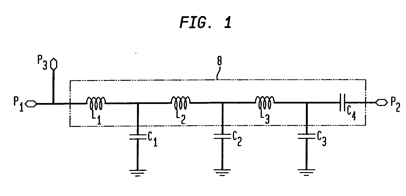Combined matching and filter circuit