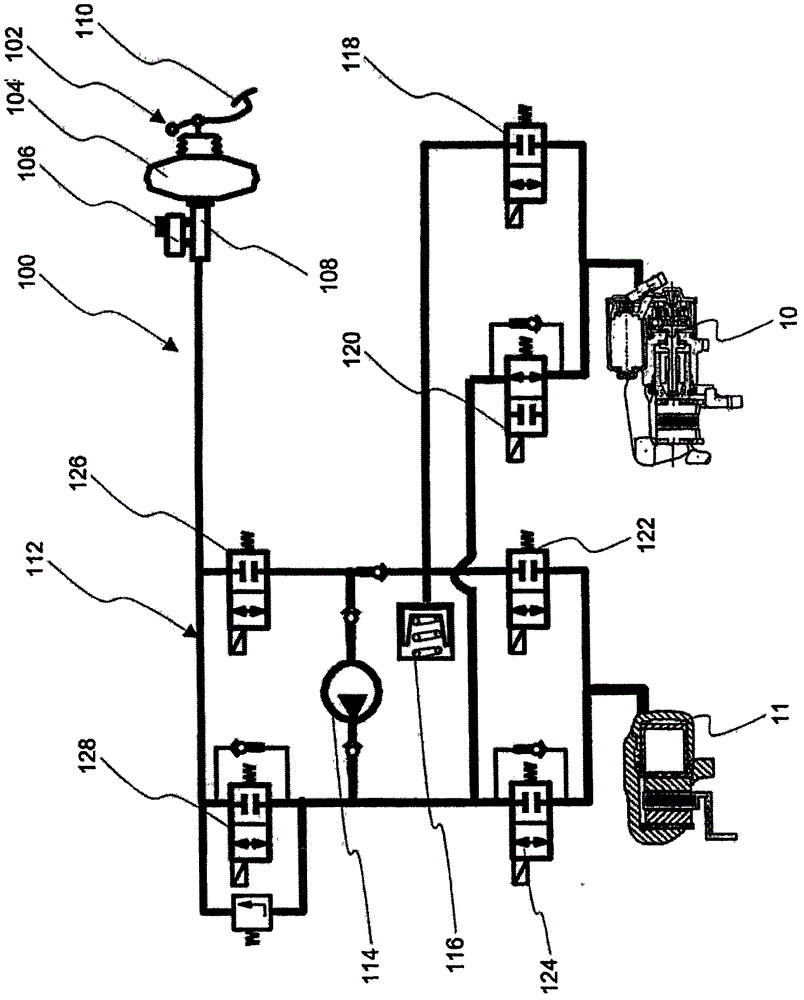 Vehicle brake system for a motor vehicle and method for controlling the vehicle brake system when the parking brake function is released