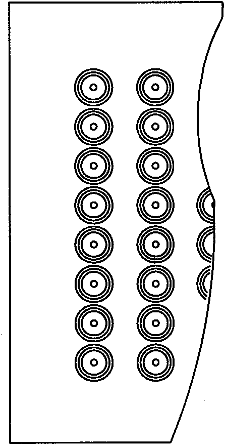 Point contact Laterally Diffused Metal Oxide Semiconductor (LDMOS) structure transistor unit