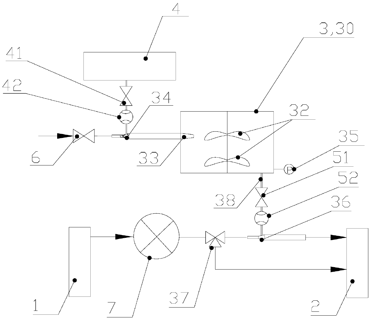 A flocculant premixing device for washing machine and washing machine