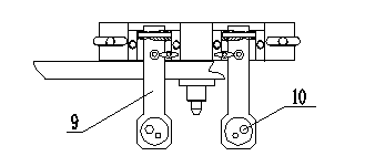 Fixture for drilling differential lock pressure switch holes and ventilation hole inclined holes of intermediate and rear axle housing assemblies of automobile