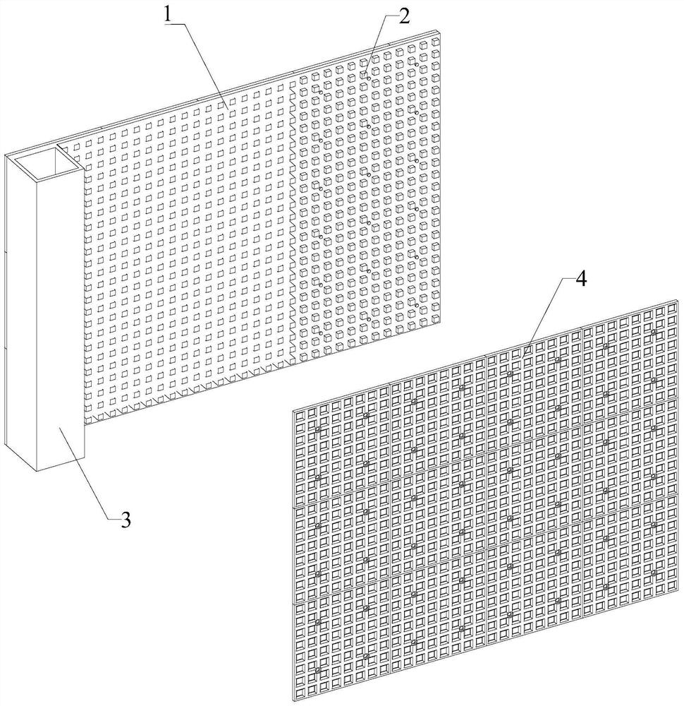 Display screen unit and double-sided display screen