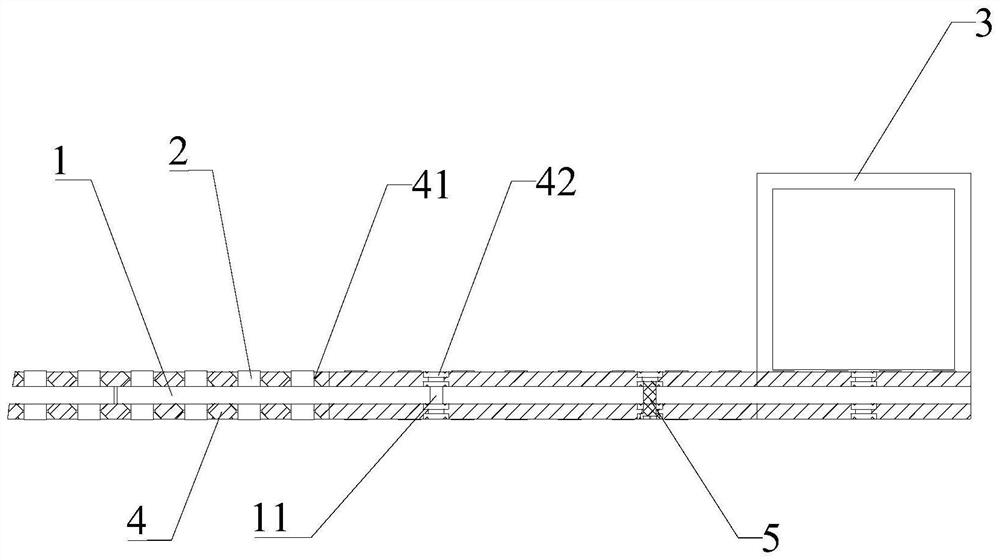 Display screen unit and double-sided display screen