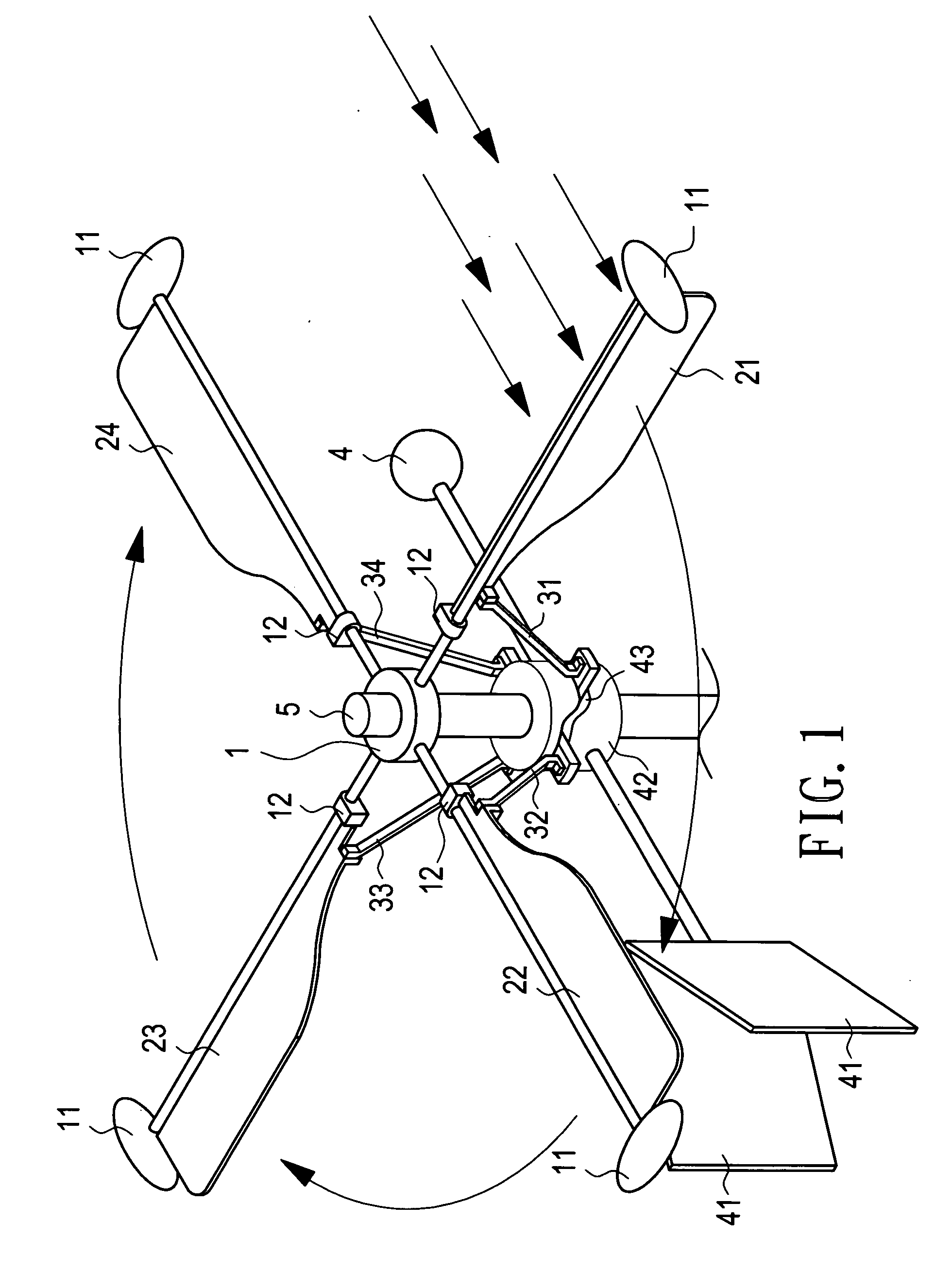 Sail wing type windmill and operation method of same