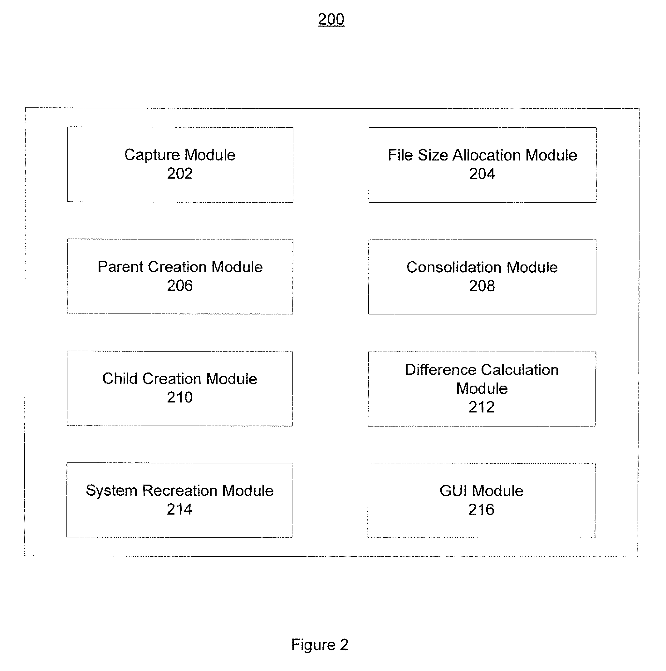 Method and system for modularizing windows imaging format