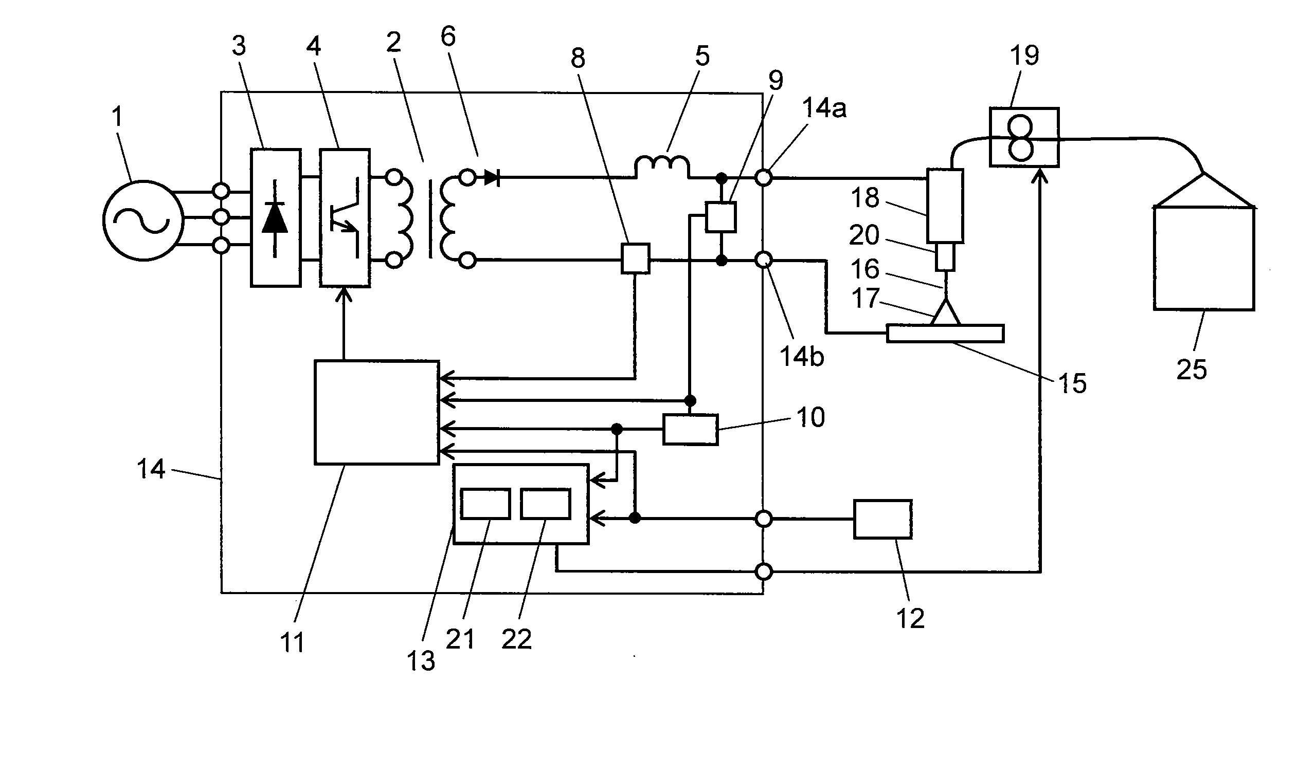 Consumable electrode arc welding method and consumable electrode arc welding device