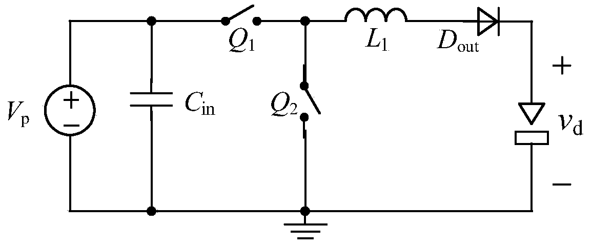 Resistance-free electric spark pulsed power source and processing method and gap discharge state recognition state thereof