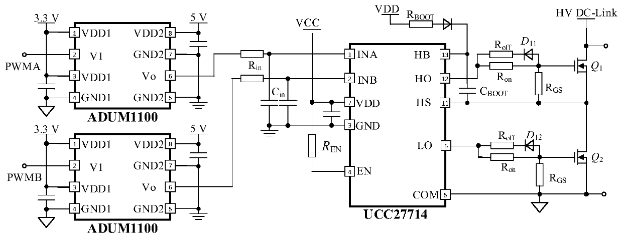 Resistance-free electric spark pulsed power source and processing method and gap discharge state recognition state thereof