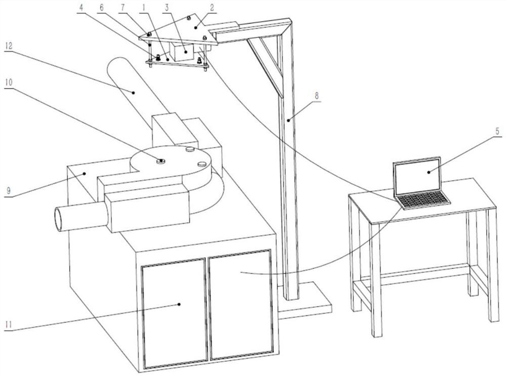 A pipe bending angle control device