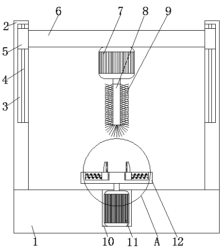 Cleaning device for pharmaceutical equipment