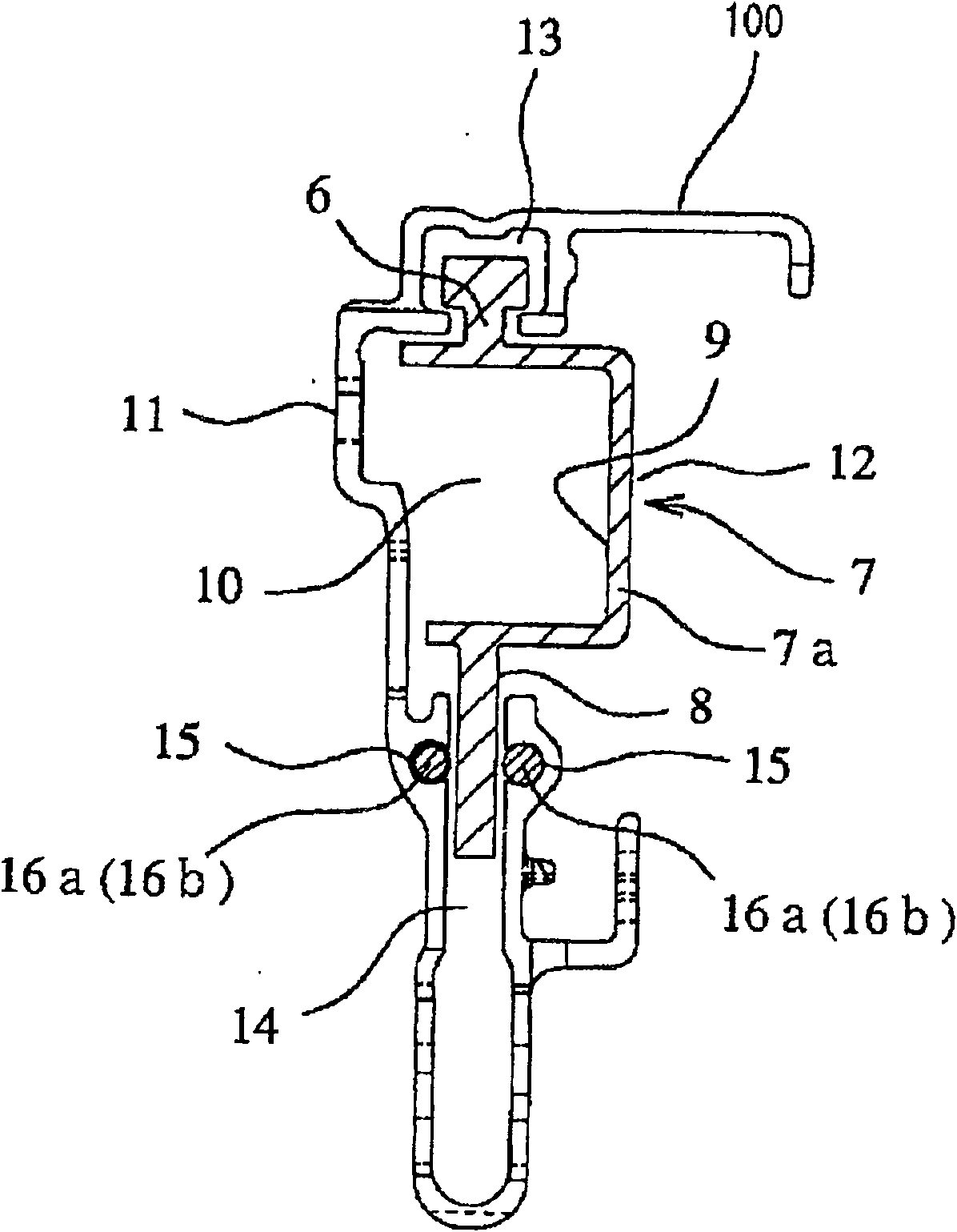 Nail box of nailing machine