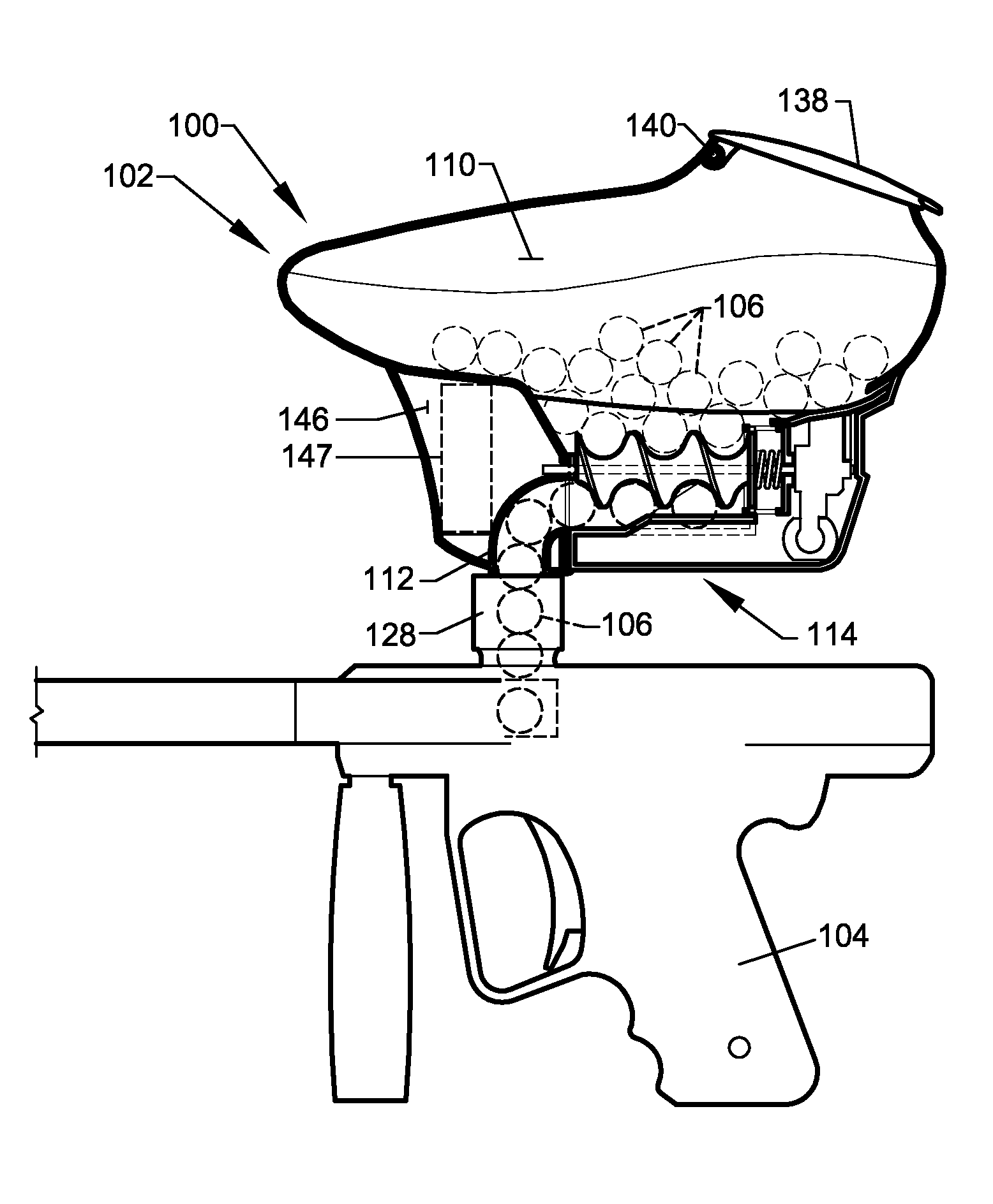 Paintball loader systems