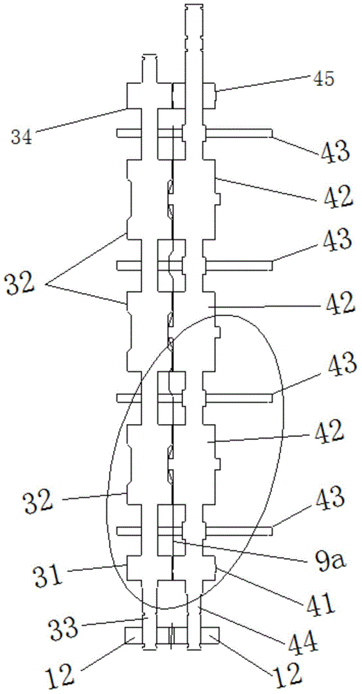 Rolling wheel assembly and paper money storage device