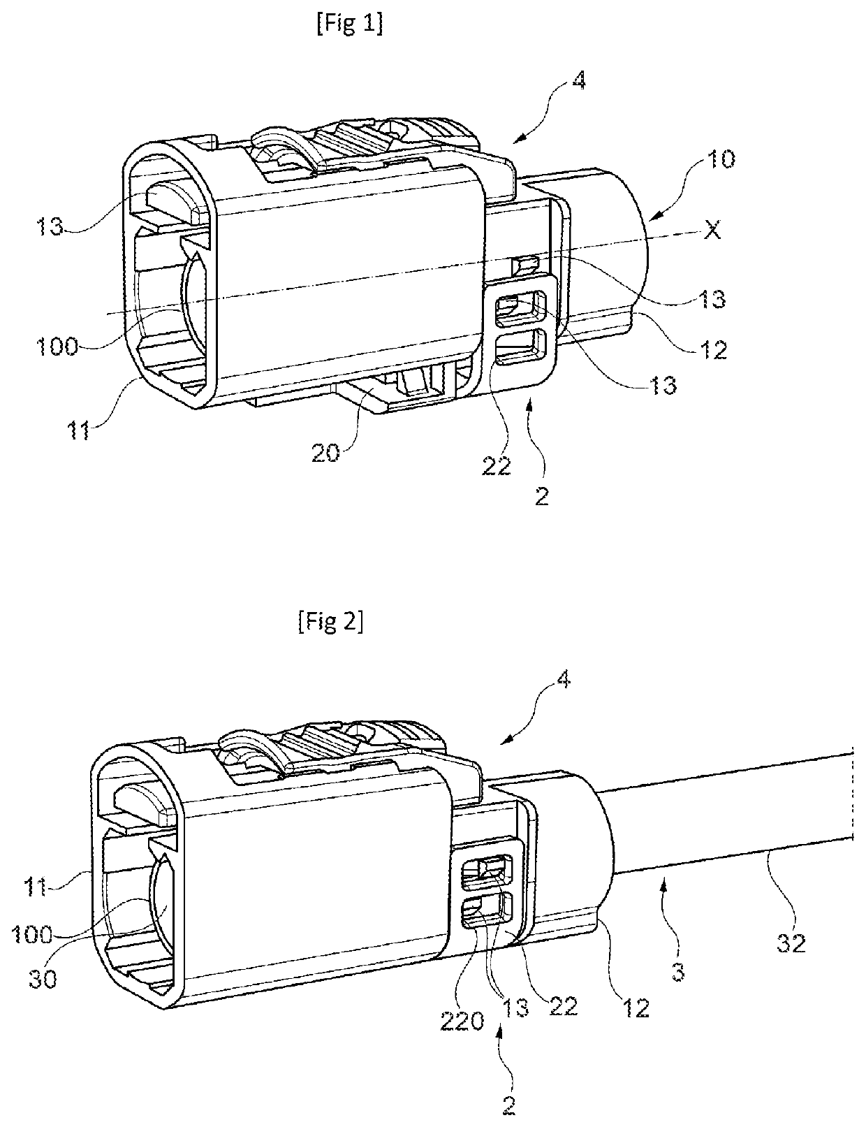 Connector housing equipped with an improved cable terminal position assurance (TPA) device
