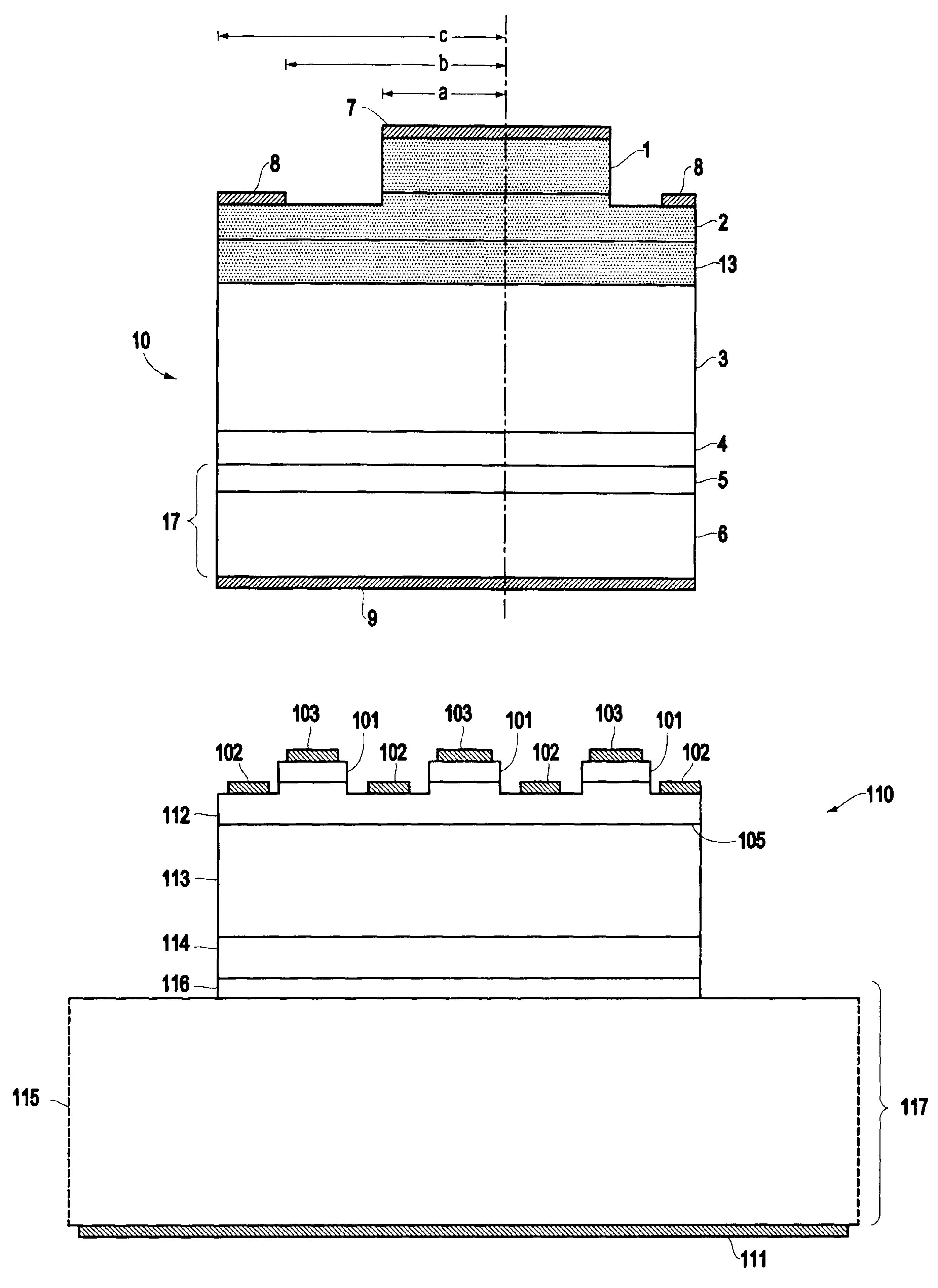 Processing technique to improve the turn-off gain of a silicon carbide gate turn-off thyristor and an article of manufacture