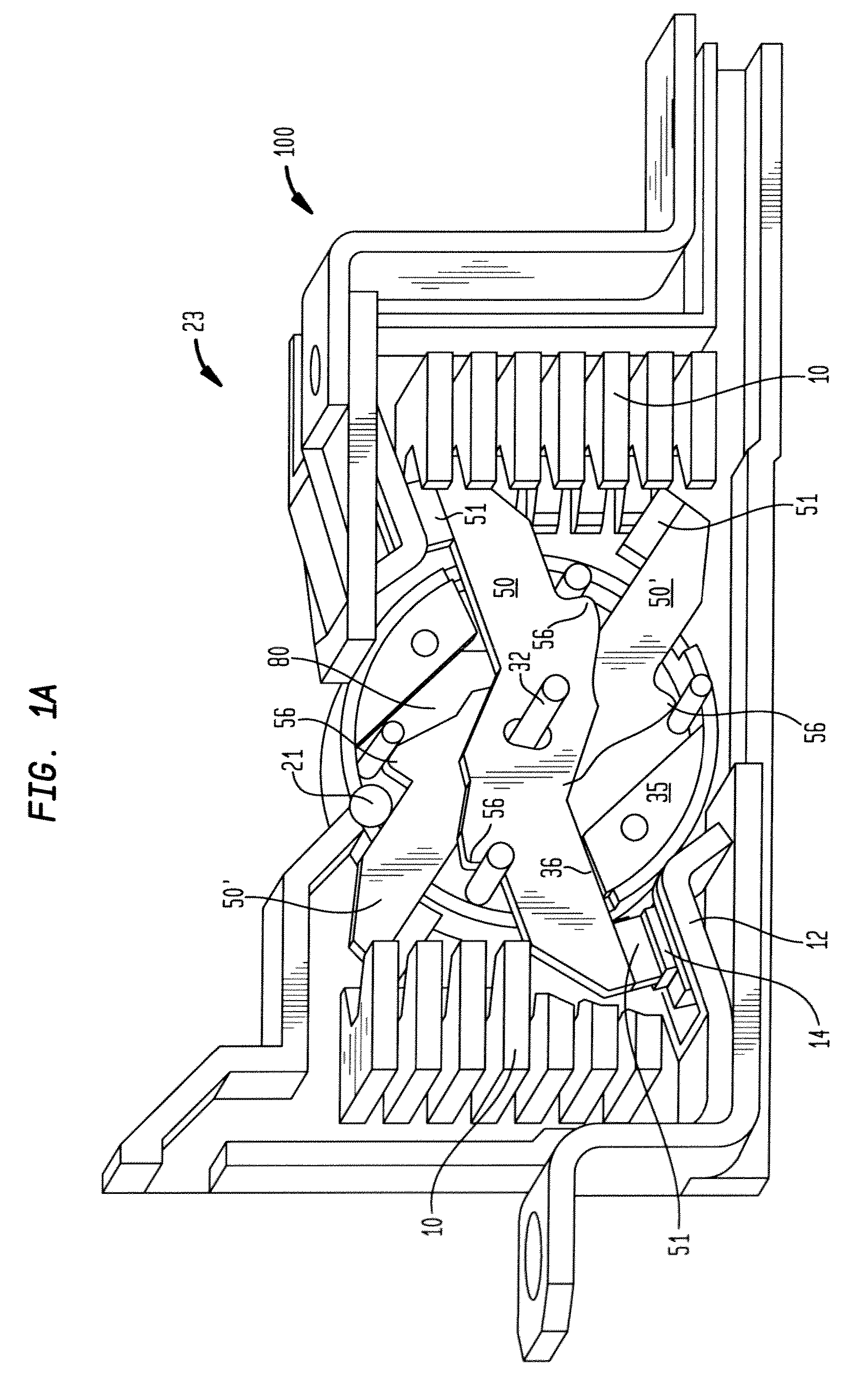 Double break disconnect/contact system