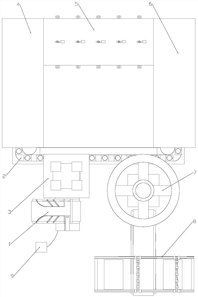 Automatic spraying system