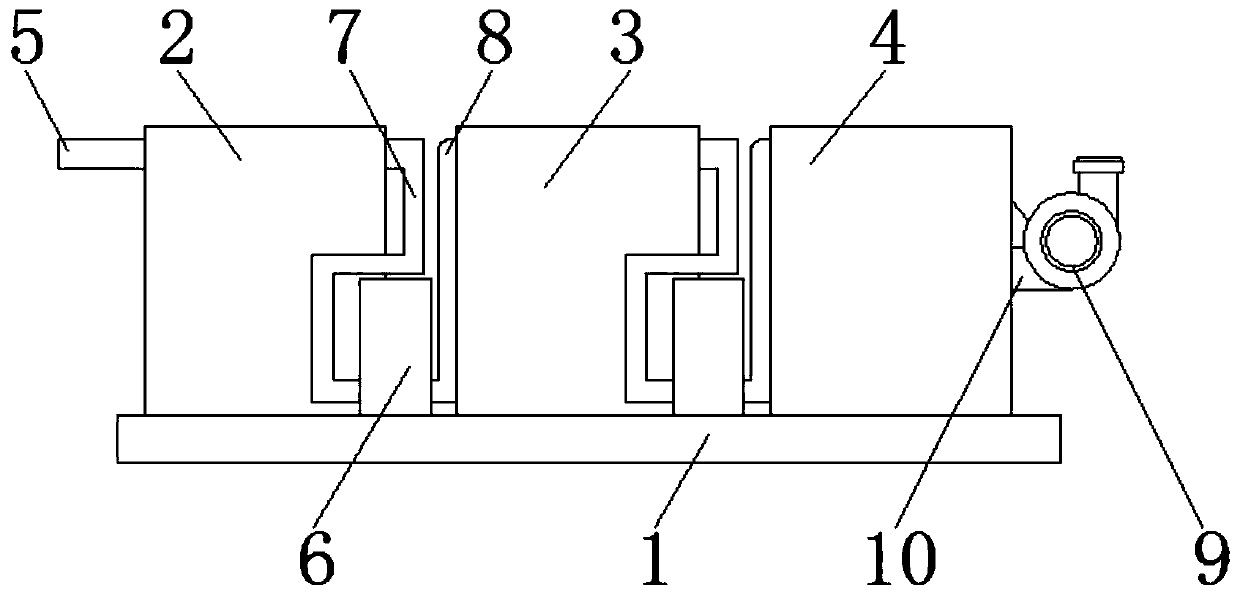 Desulfurization wastewater zero-discharge treatment device and method