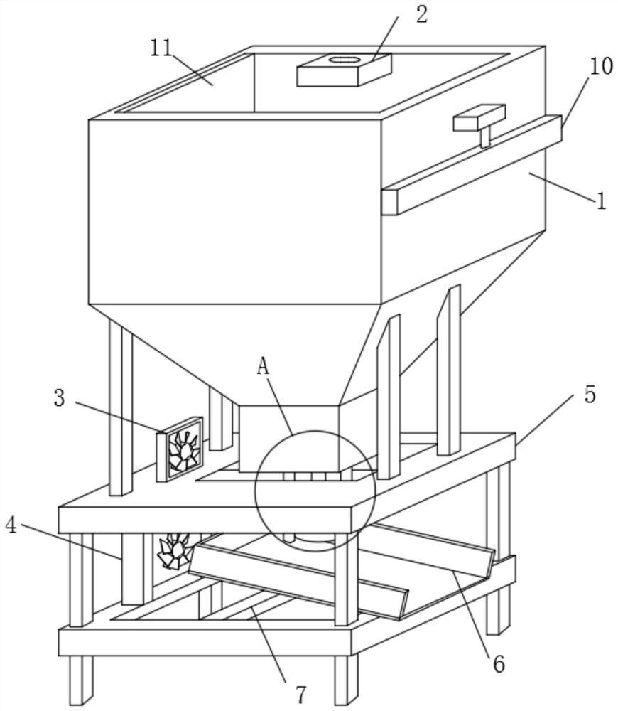 Fish puffed feed processing method and equipment