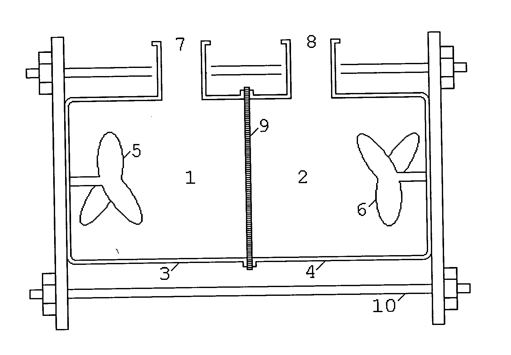 Process for the separation of olefins and paraffins