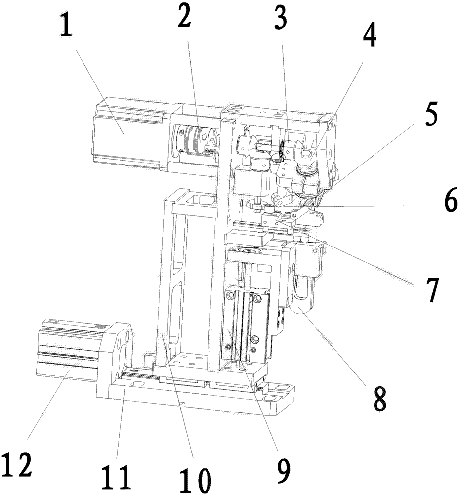 Automatic knotting mechanism