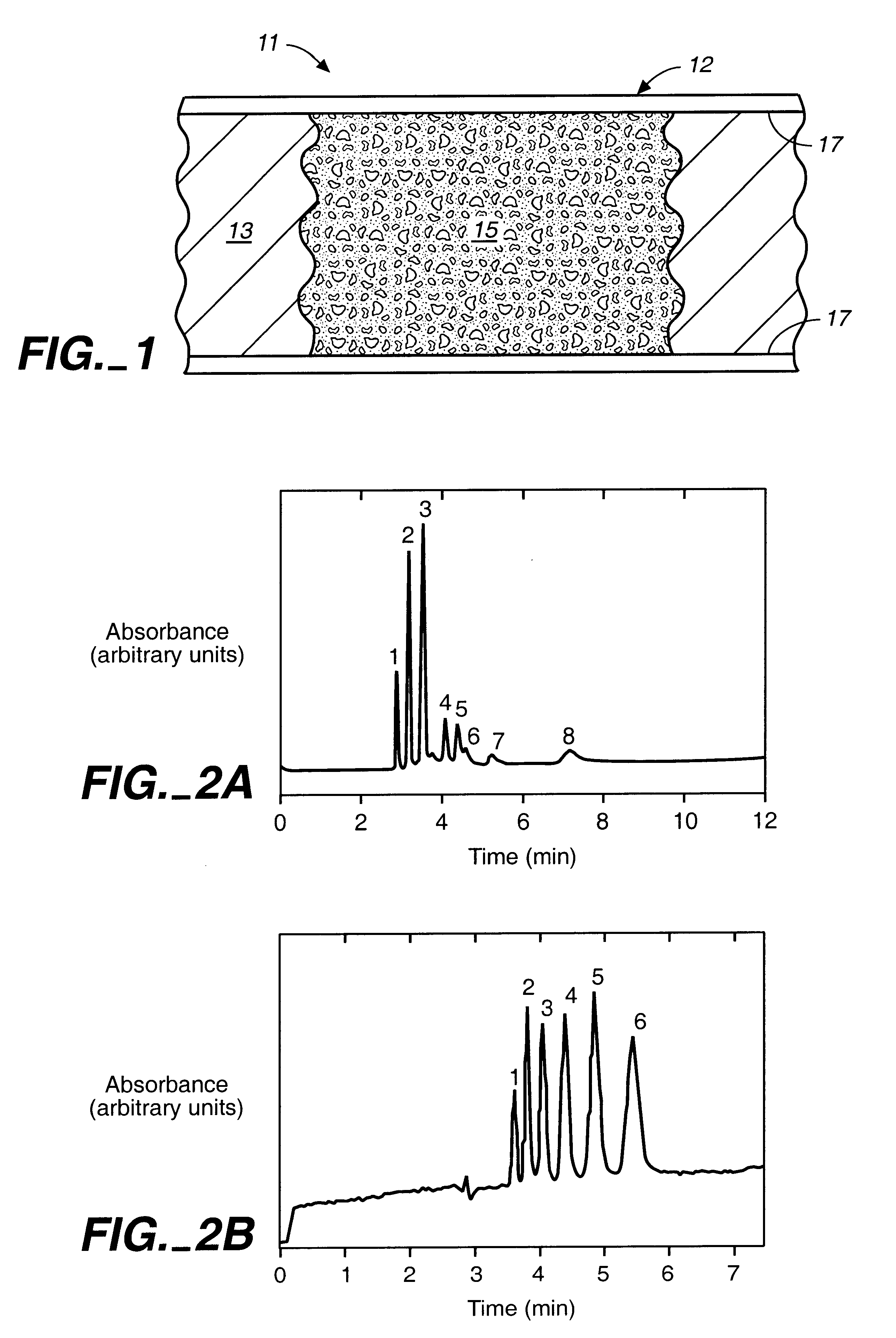 Bonded phase photopolymerized sol-gel column and associated methods