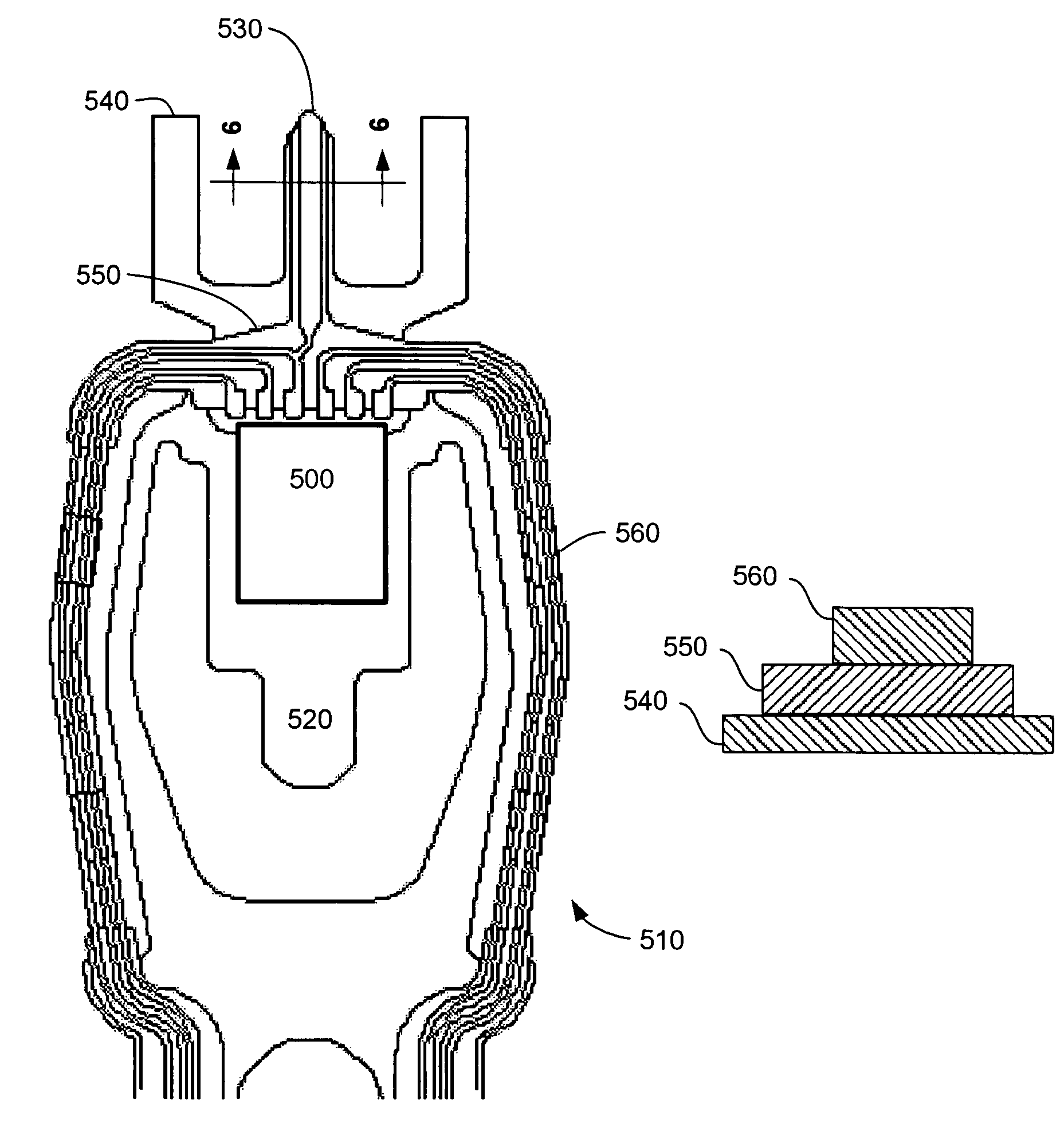 Head suspension with a reinforced limiter tab