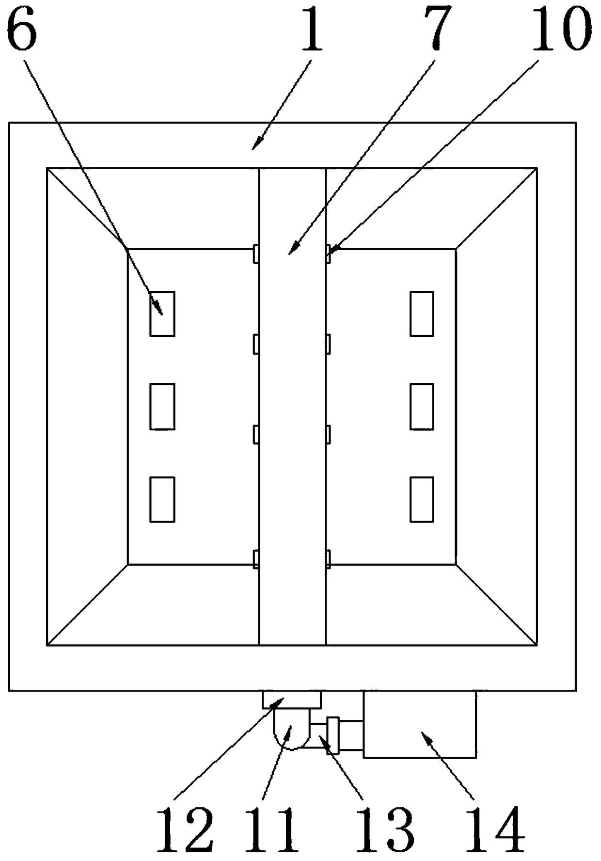 Plant growing cultivating device capable of controlling relative humidity and using method thereof