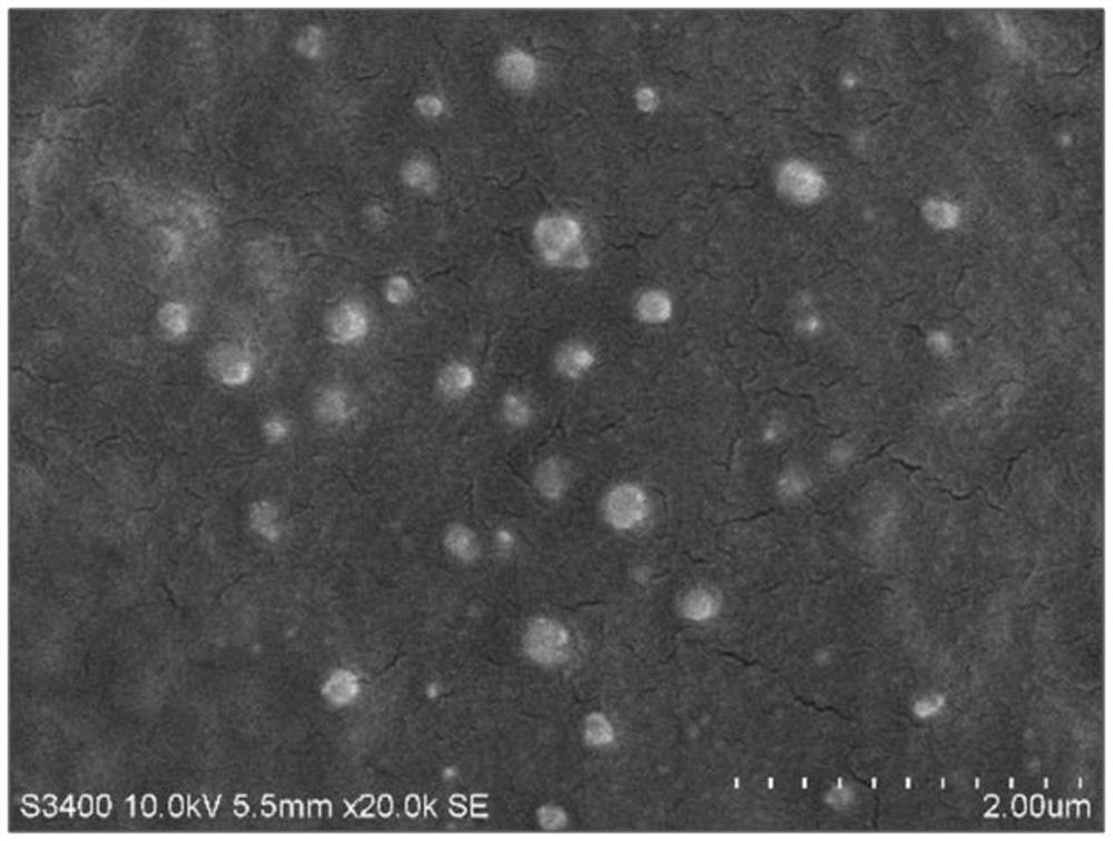 A method of forming a strong antibacterial layer on the surface of polylactic acid