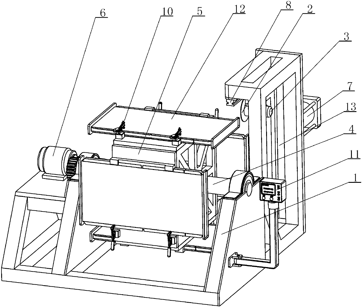 Slugging machine for brass solder water radiator