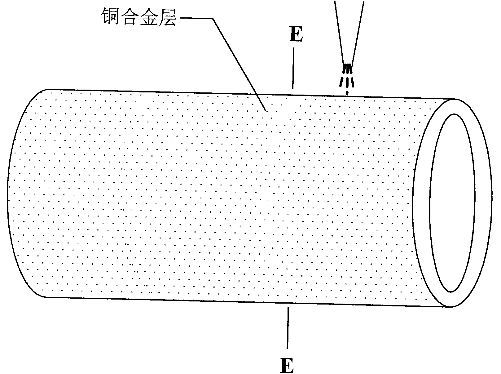 Method for cladding copper alloy layer on surface of steel substrate by laser brazing