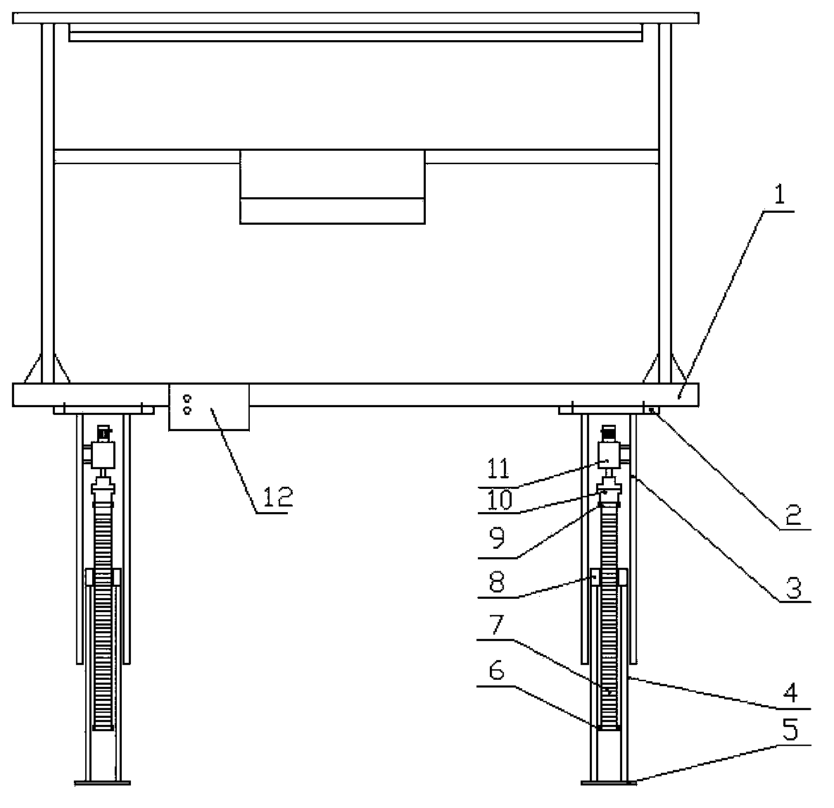 Novel lifting assembly table for electronic product assembly line ...