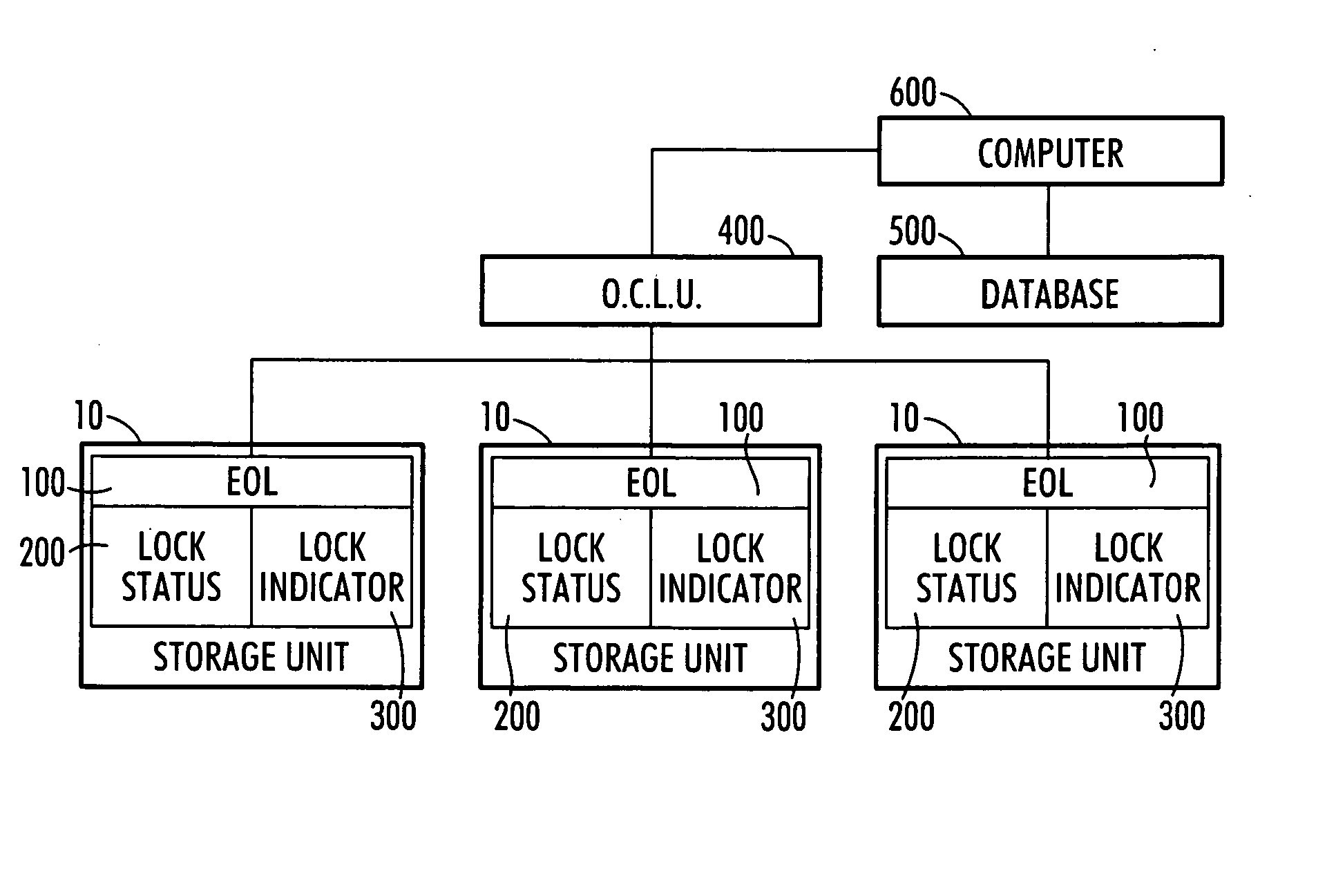 Over-lock for self-storage units
