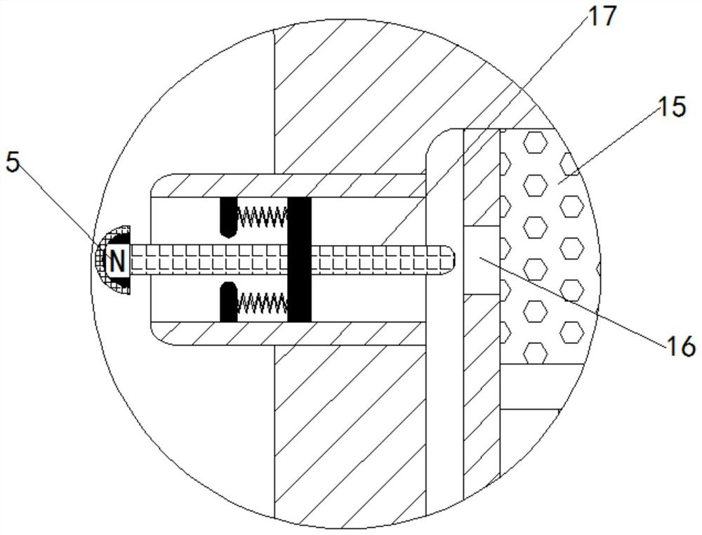 Circulating grinding equipment capable of guaranteeing thorough grinding of raw materials and auxiliary materials of biological medicines