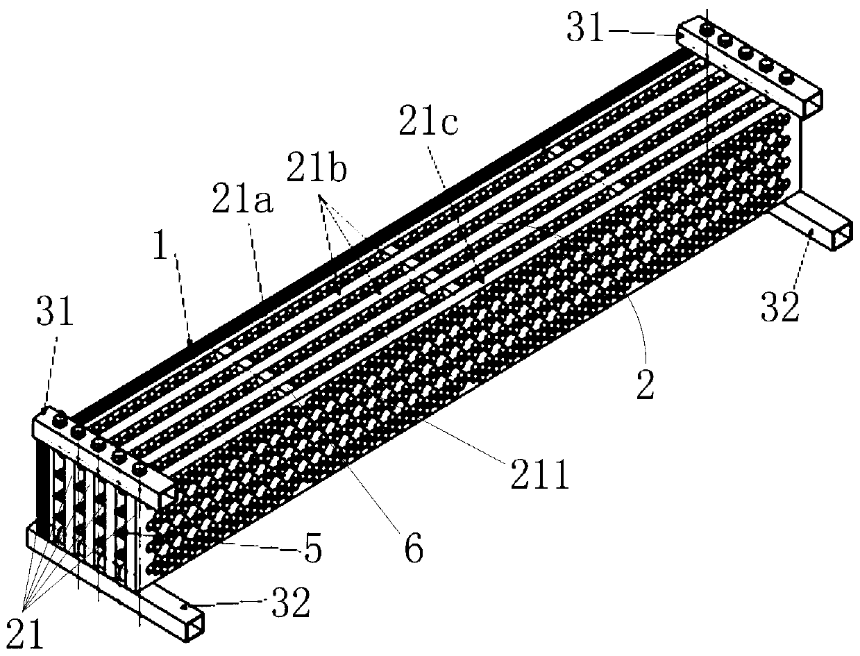 Anti-collision buffer strengthened structure of passenger car front wall