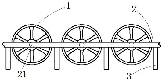 Anti-crossing guardrail