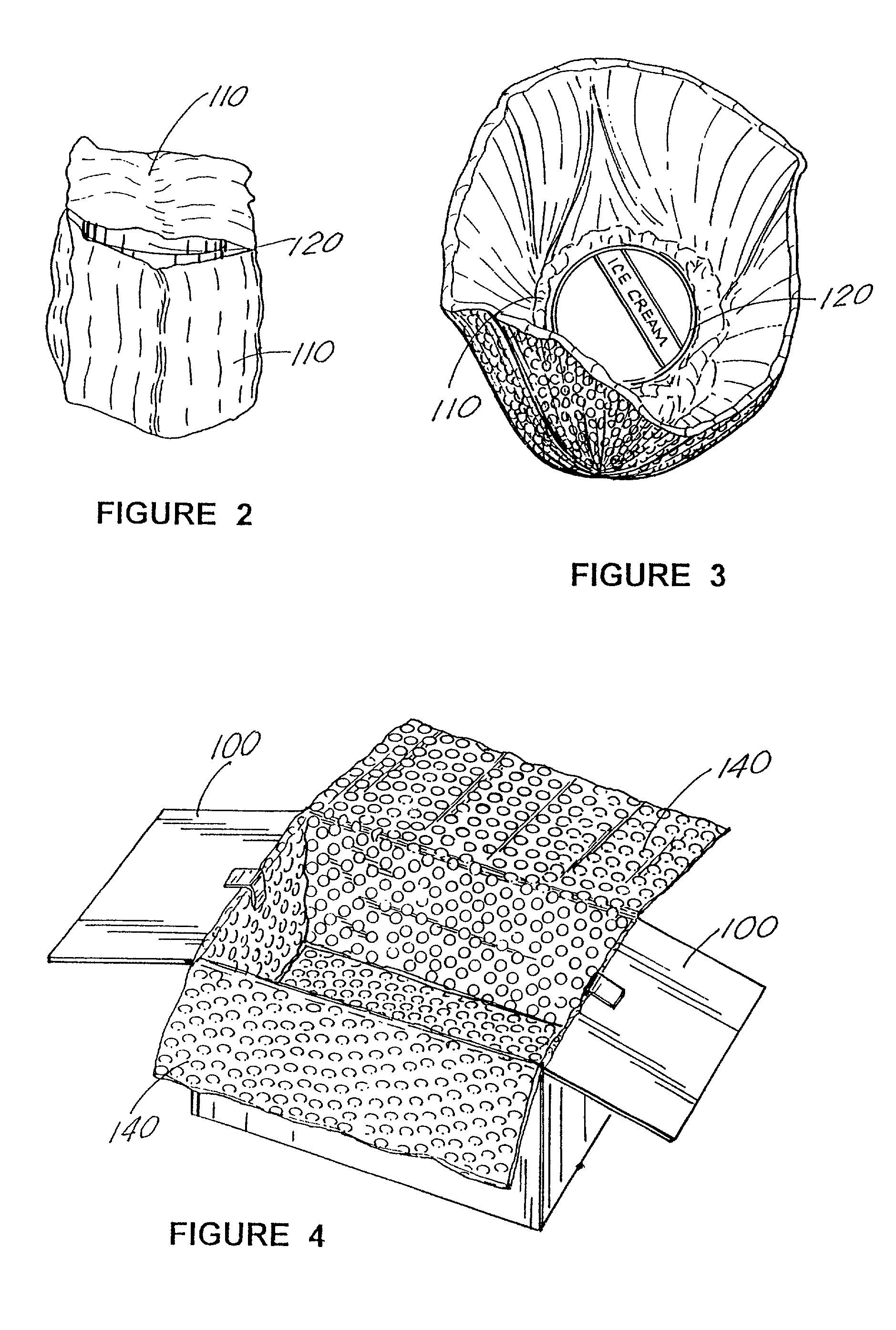 Insulating packaging material and related packaging system