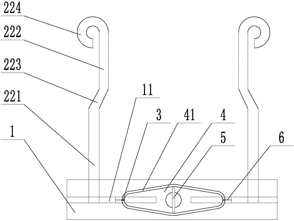 Hoisting type simple and easy auxiliary stocking wearing device