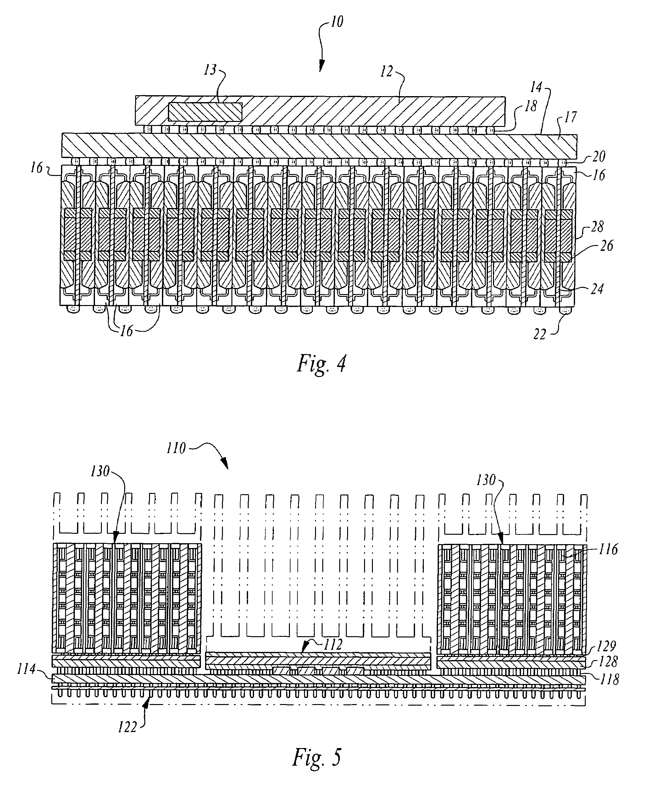 Field programmable gate array utilizing dedicated memory stacks in a vertical layer format