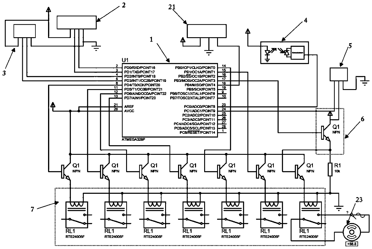 Intelligent control system for lifting and steering of wave power platform