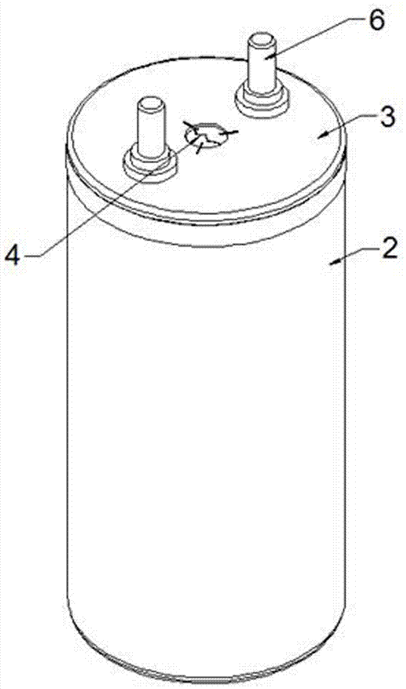 Lithium battery module and pressure relief device thereof