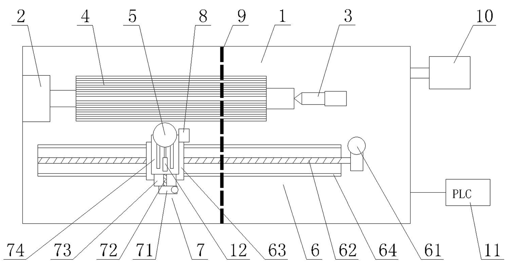 Full-automatic polishing tool for environmental ultrahard coating corrugator roll