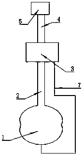 Device for manufacturing purified water from air